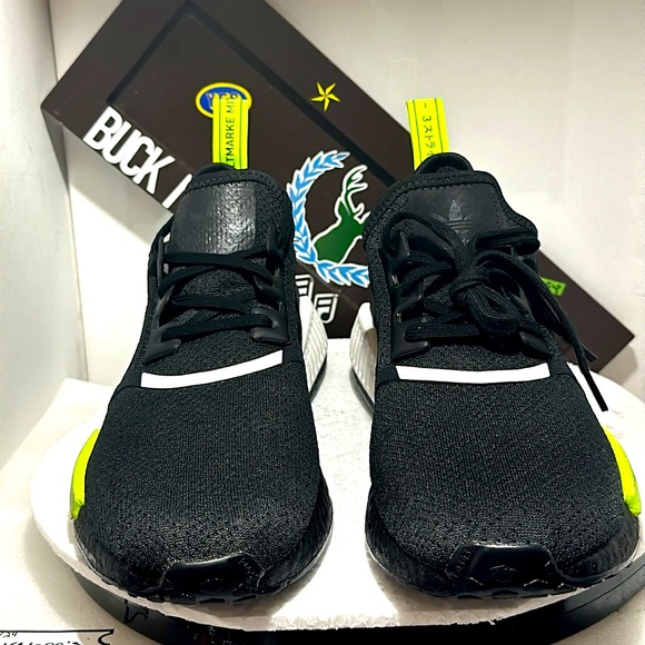 NMD_R1 Rare ADIDAS | VNDS Limited Run | 'Black Signal Green white ' EF4268 Size - Picture 11 of 14